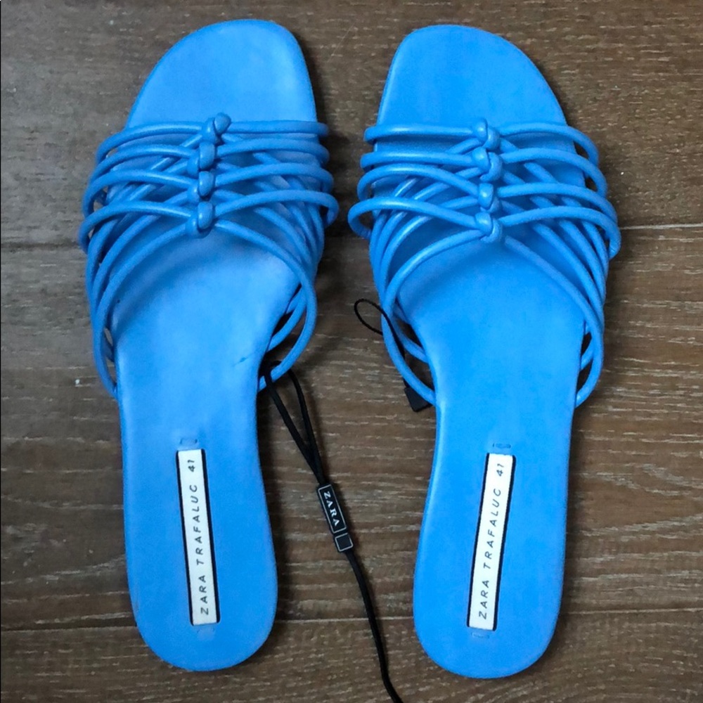 Zara trafulac sandals size 41 (fits like US 10)